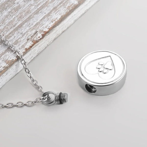 Ashanger rond met pootafdruk