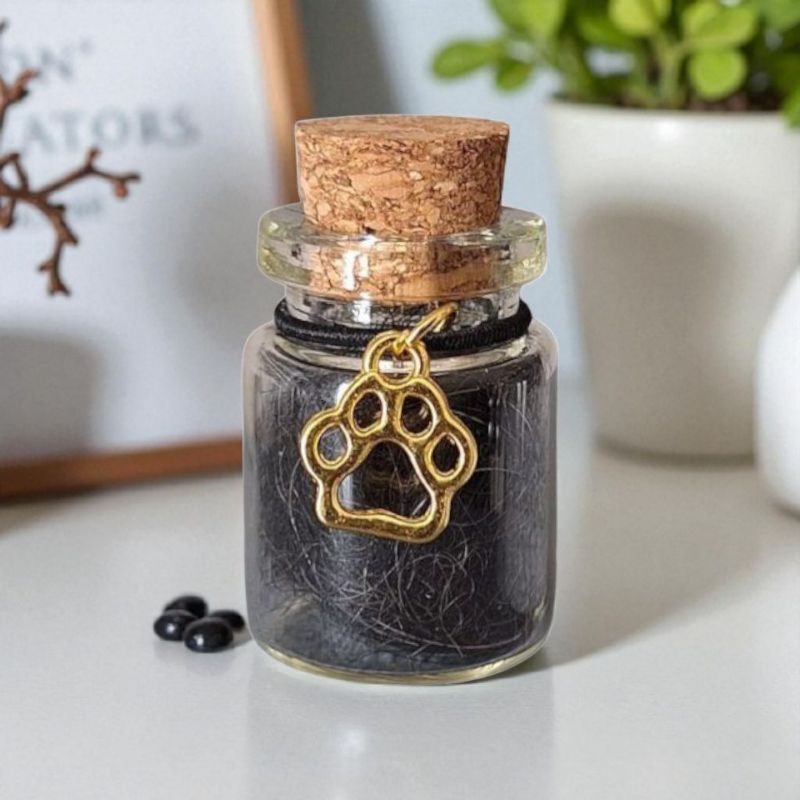 Gedenkflasche - Gold und Silber