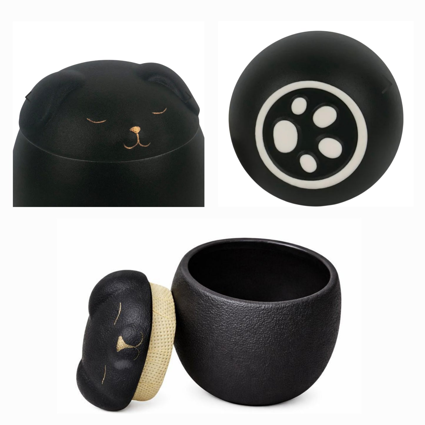 Urn Dog – 150 ml – Schwarz