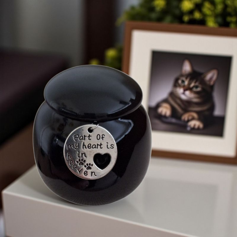 Mini urn met keepsake hangertje – een liefdevolle herinnering aan jouw huisdier