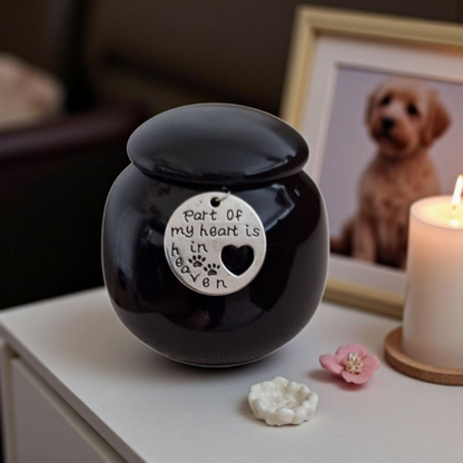 Mini urn met keepsake hangertje – een liefdevolle herinnering aan jouw huisdier