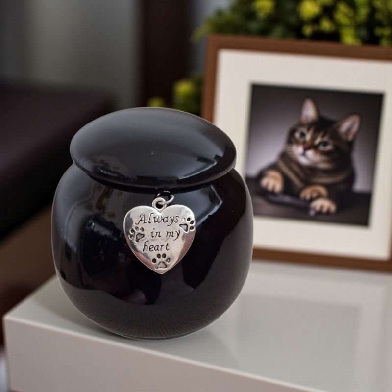 Mini urn met keepsake hangertje – een liefdevolle herinnering aan jouw huisdier