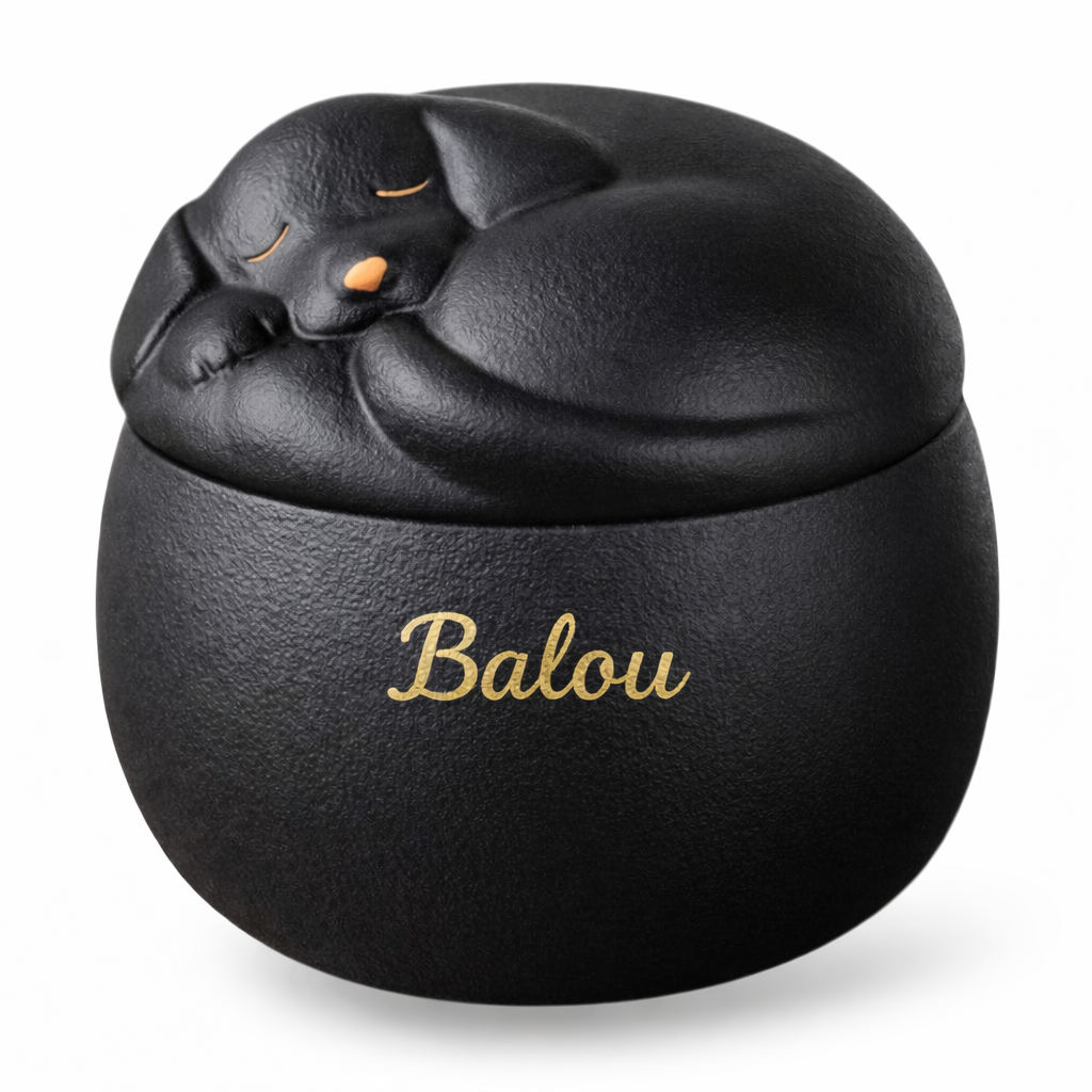 Urn Dog – 220 ml – Schwarz