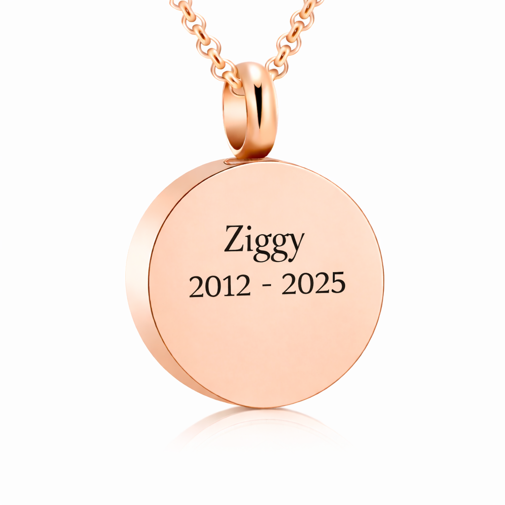 Ronde Ashanger - Pootafdrukje - Zilver, RosèGoud en Goud