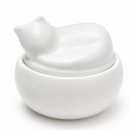 Katten urn - Wit - 400 ML