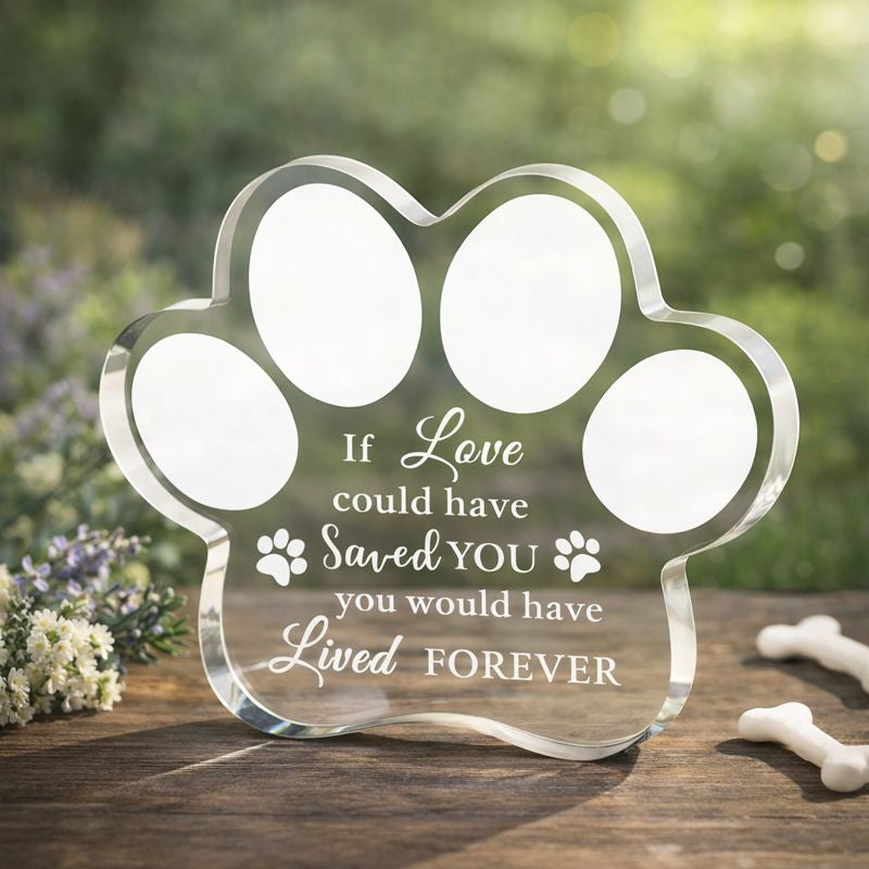 Herdenkingsbeeld voor huisdier - Pootje