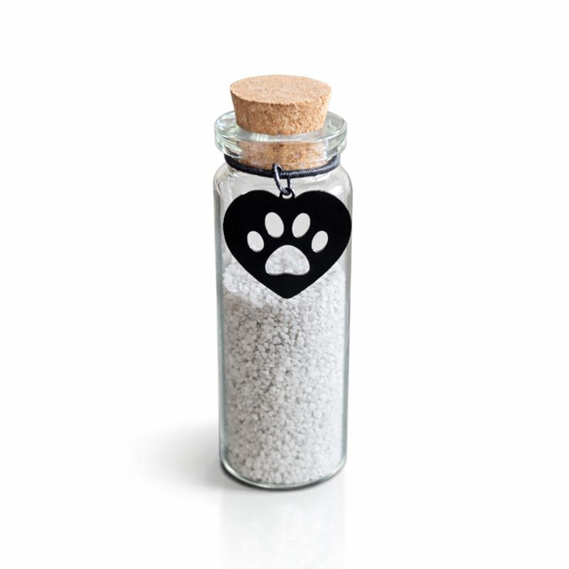 Gedenkflasche – Gold, Silber und Schwarz 