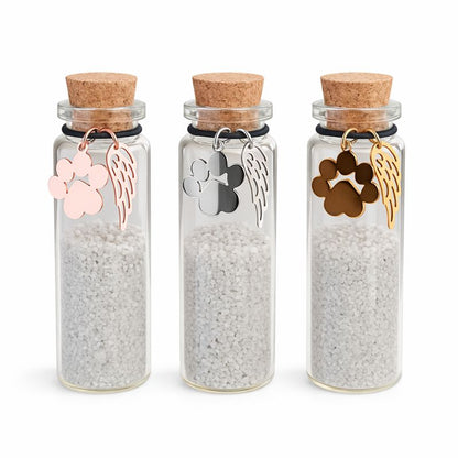 Gedenkflasche – Gold, Silber und Roségold 