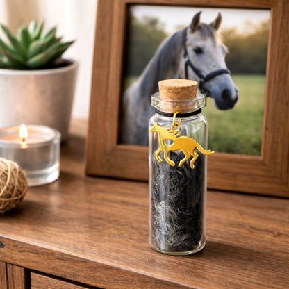 Gedenkflasche – Pferd 