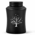 Urne – 250 ml – Schwarz – Baum des Lebens