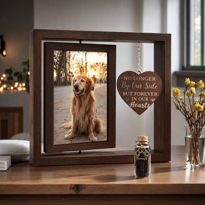 Herdenkingsfotolijst met Asbuisje - Hond