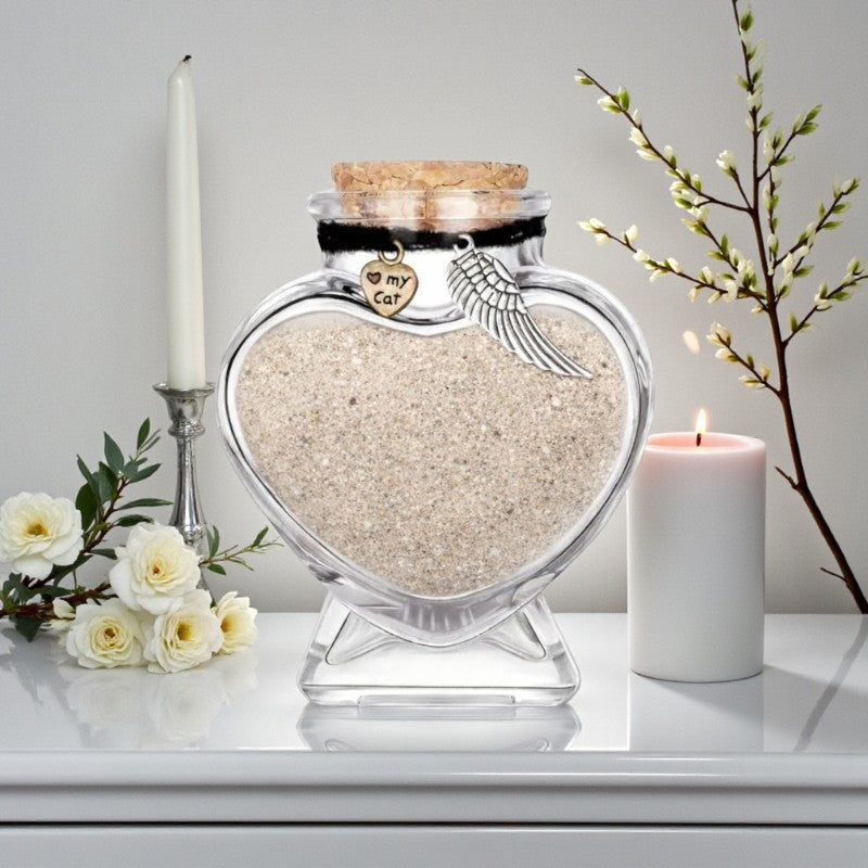 Gedenkflasche – Katze