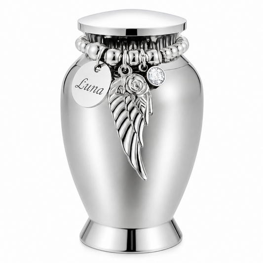 Mini-Urne - Edelstahl - 55 ML