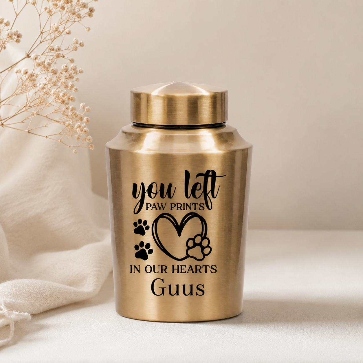 Urne Gold - Edelstahl - 250 ML