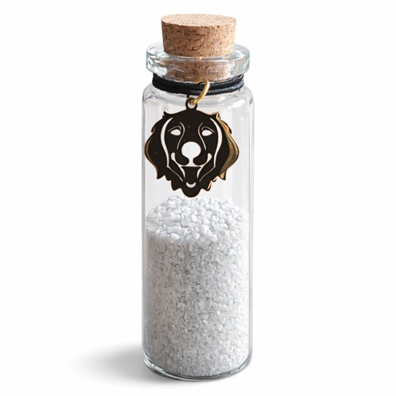 Gedenkflasche - Hund - 6 cm 