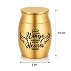 Mini-Urne – Edelstahl – 25 ml
