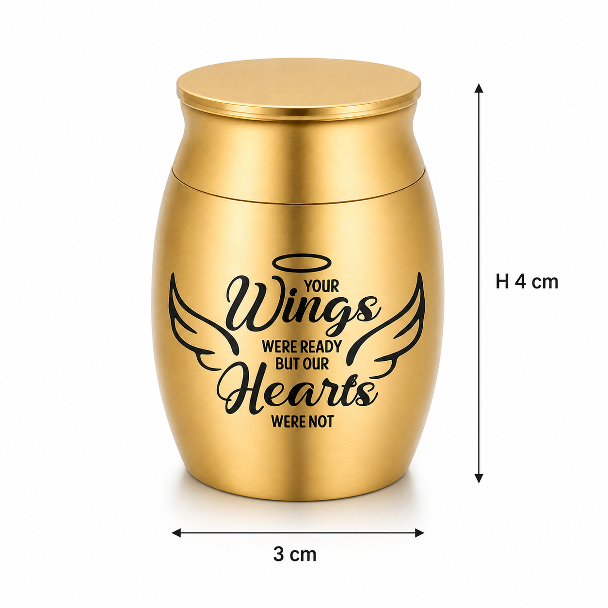 Mini-Urne – Edelstahl – 25 ml