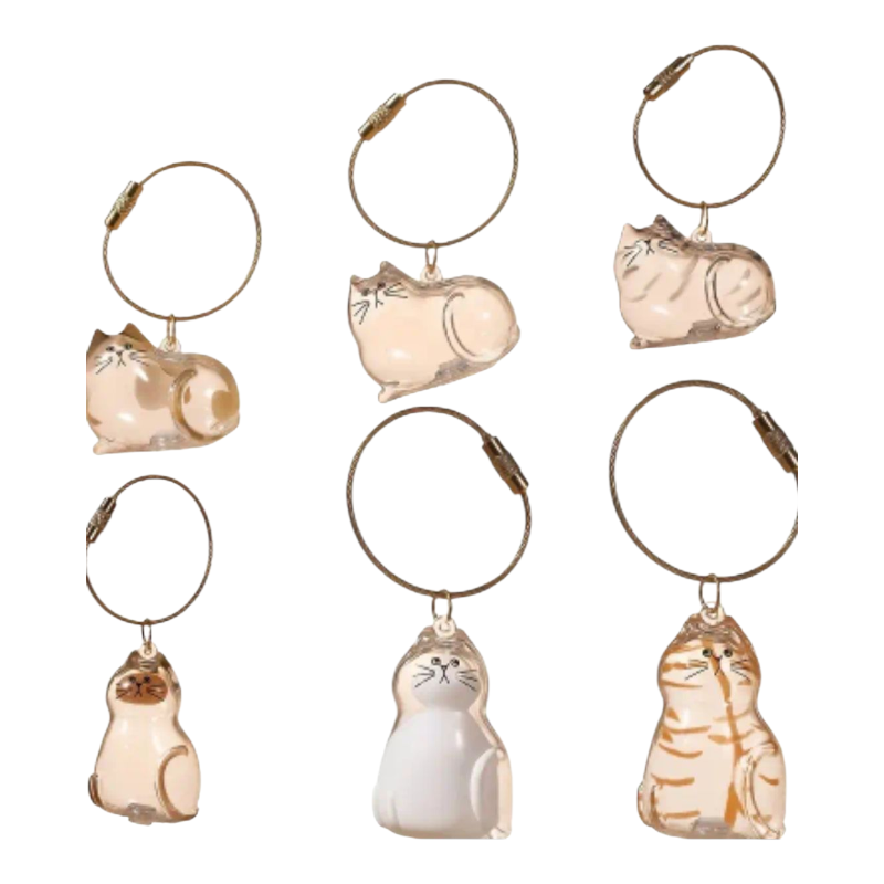 Pet Hair Gedenksleutelhanger voor kat
