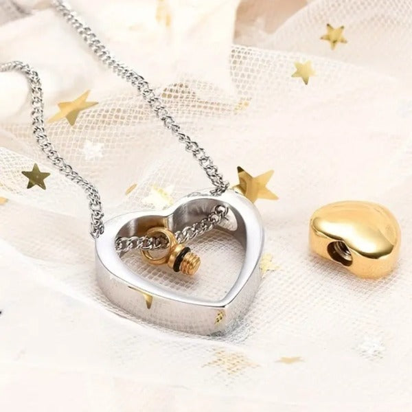 Ashanger Hart - Goud/Zilverkleur