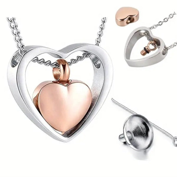 Ashanger Hart - Goud/Zilverkleur