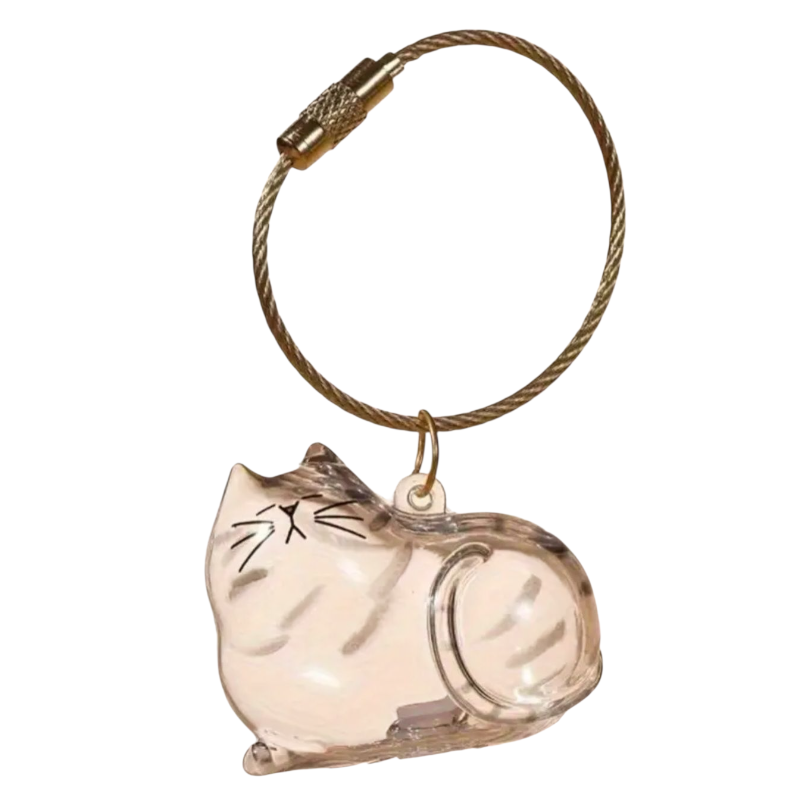 Pet Hair Gedenksleutelhanger voor kat
