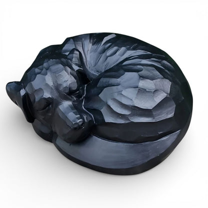 Urnenhund - Schlafender Hund - Schwarz