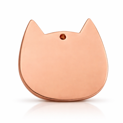 Gedenkflasche – Katze – gravierter Anhänger