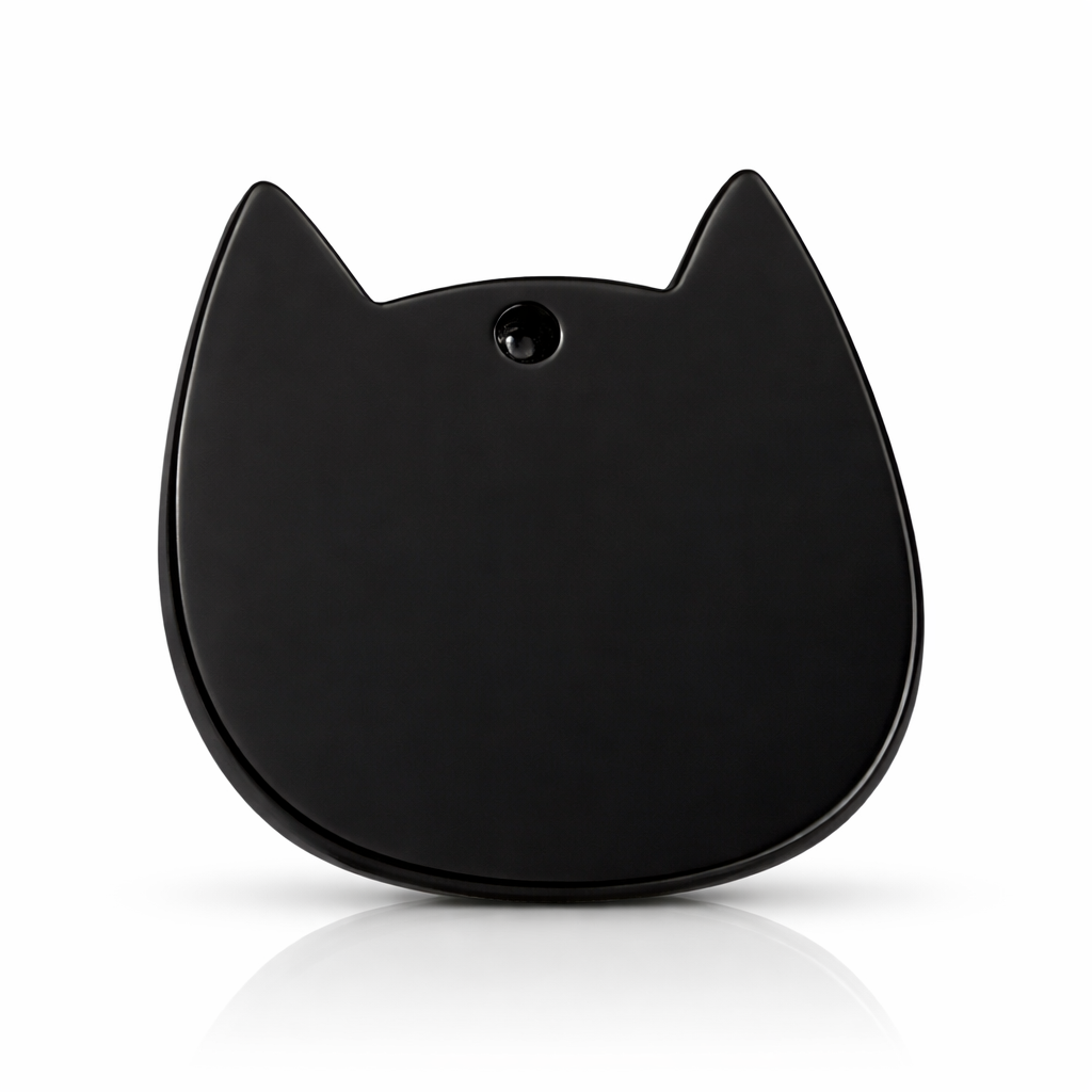 Gedenkflasche – Katze – gravierter Anhänger