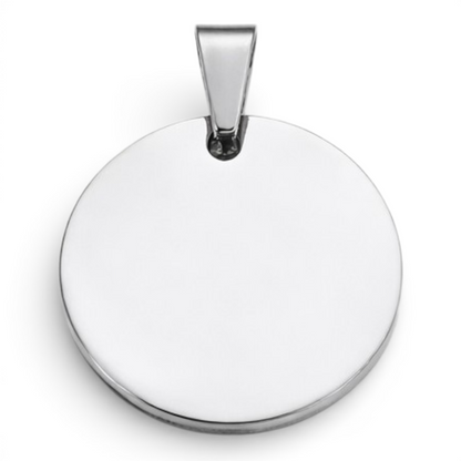 Anhänger mit Gravur - 2,5 cm