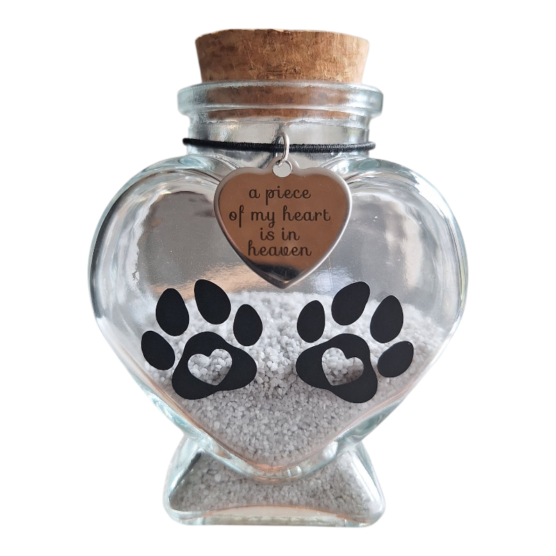 Memorial Flesje&nbsp;- A piece of my heart is in heaven