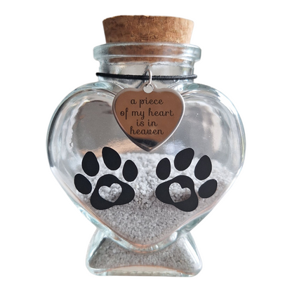 Memorial Flesje&nbsp;- A piece of my heart is in heaven