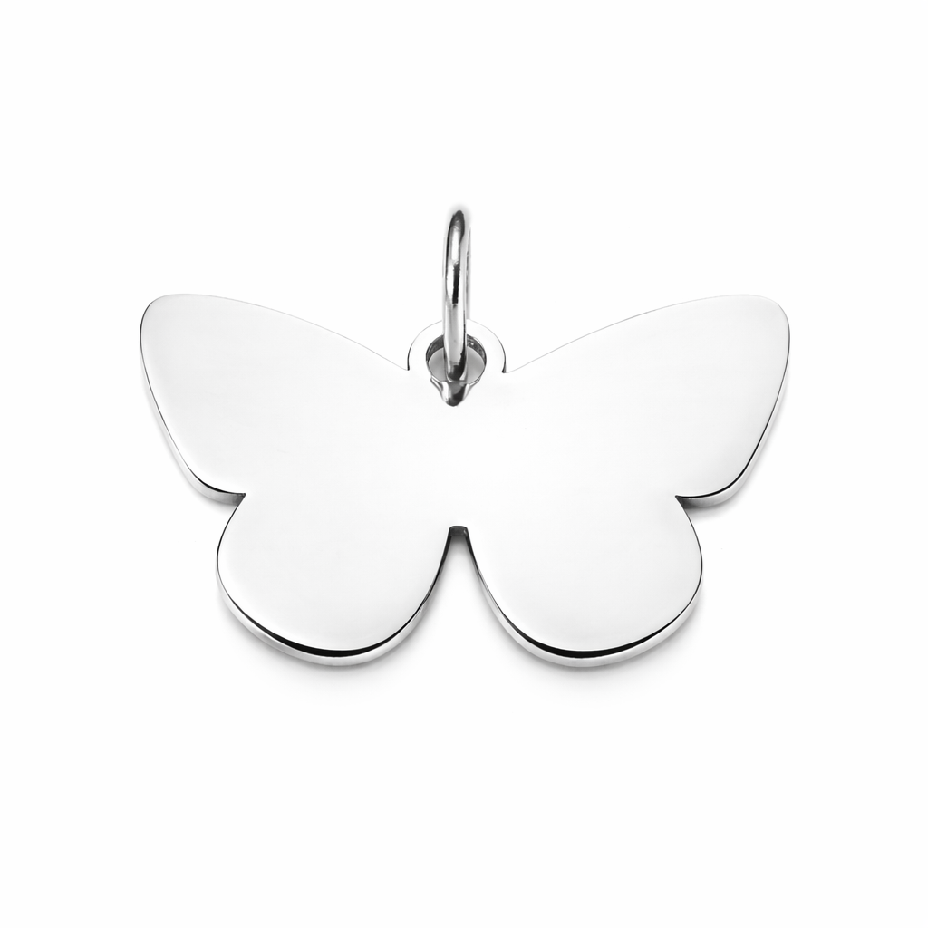 Anhänger mit Gravur - Schmetterling