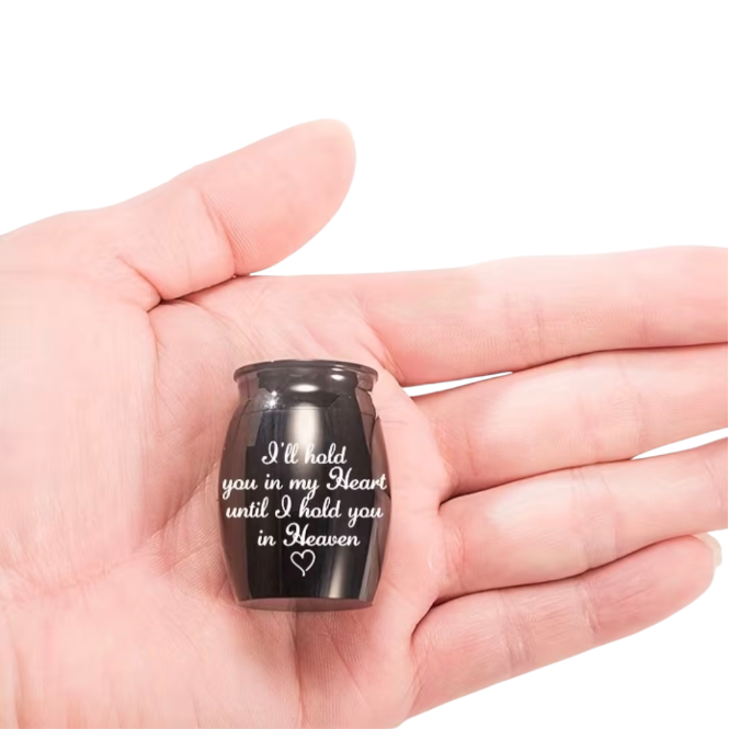 Mini-Urne – Edelstahl – 25 ml