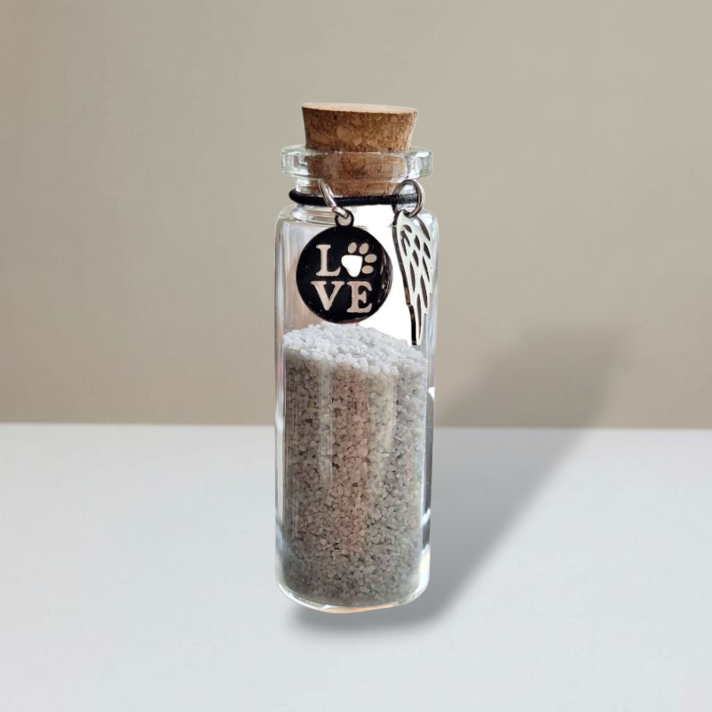 Gedenkflasche - Gold und Silber 