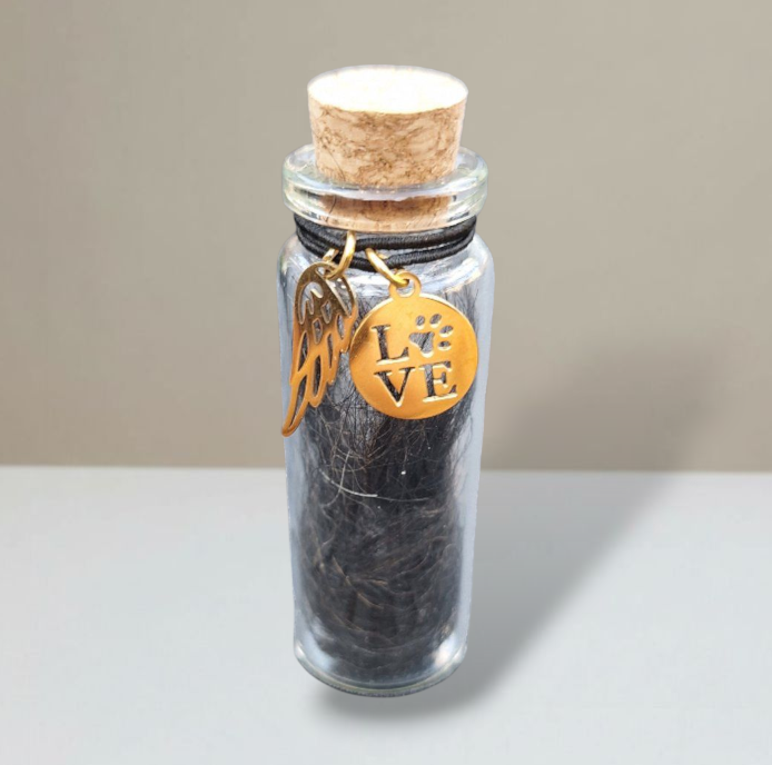 Gedenkflasche - Gold und Silber 