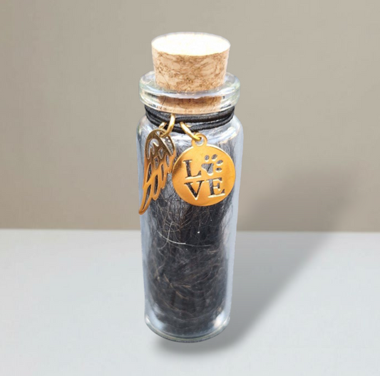 Gedenkflasche - Gold und Silber 