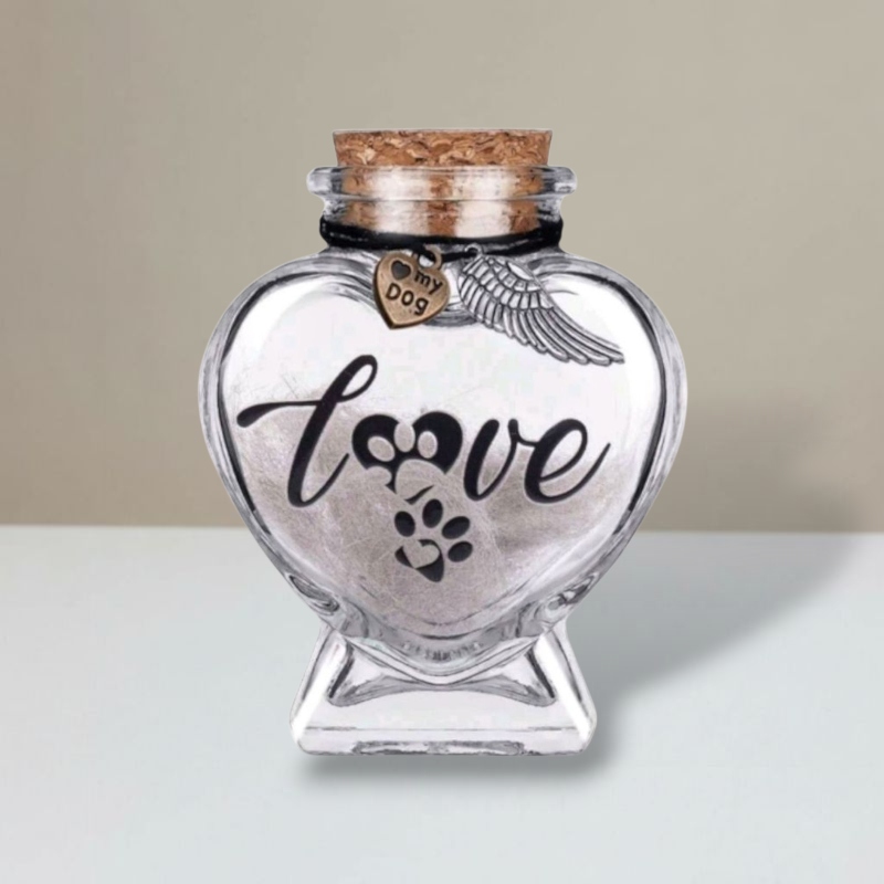 Gedenkflasche - Liebe - Katze