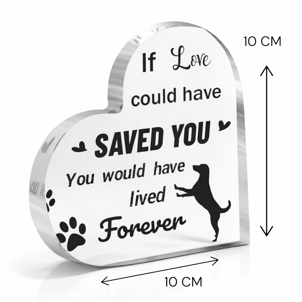 Gedenkstatue – Hund – Wenn Liebe könnte