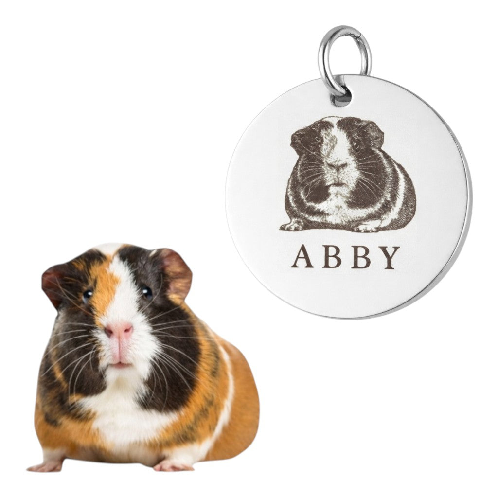 Anhänger mit graviertem Foto