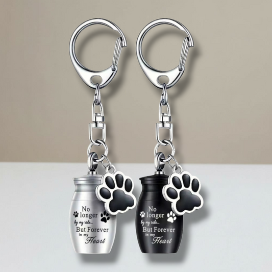 Erinnerungs-Schlüsselanhänger mit Mini-Urne