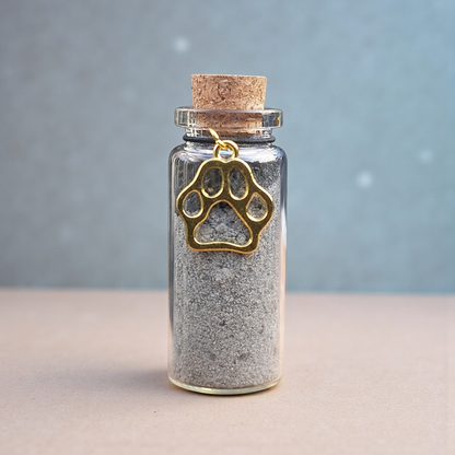 memorial flesje voor het bewaren van wat as