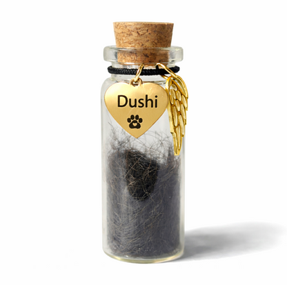 Memorial Flesje - Hanger met naam