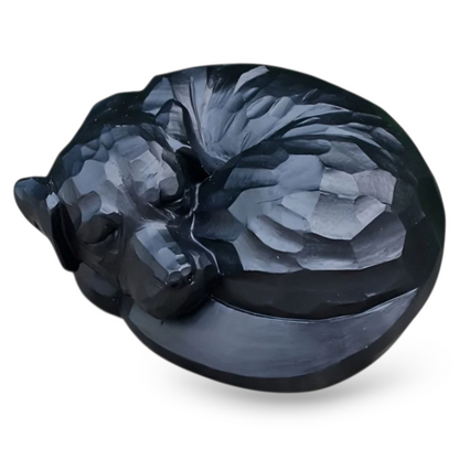 Urnenhund - Schlafender Hund - Schwarz