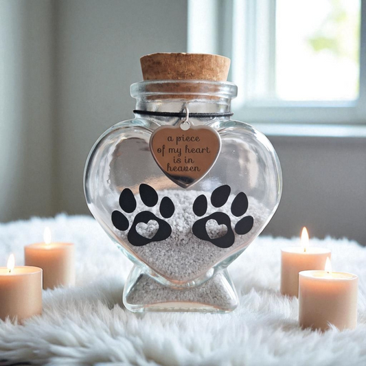 Memorial Flesje&nbsp;- A piece of my heart is in heaven