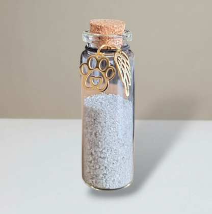 Gedenkflasche - Gold und Silber 