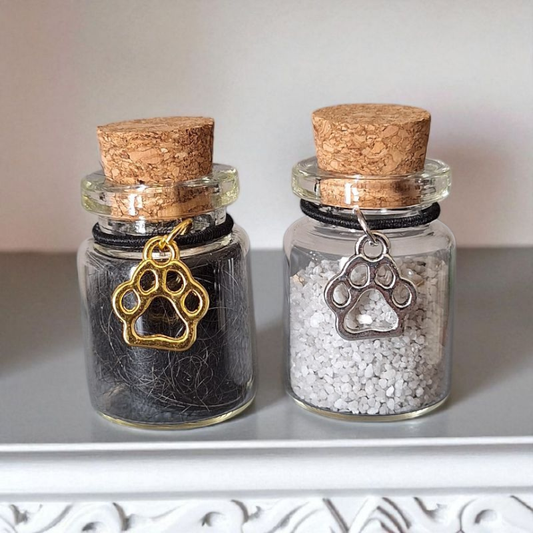 Gedenkflasche - Gold und Silber 